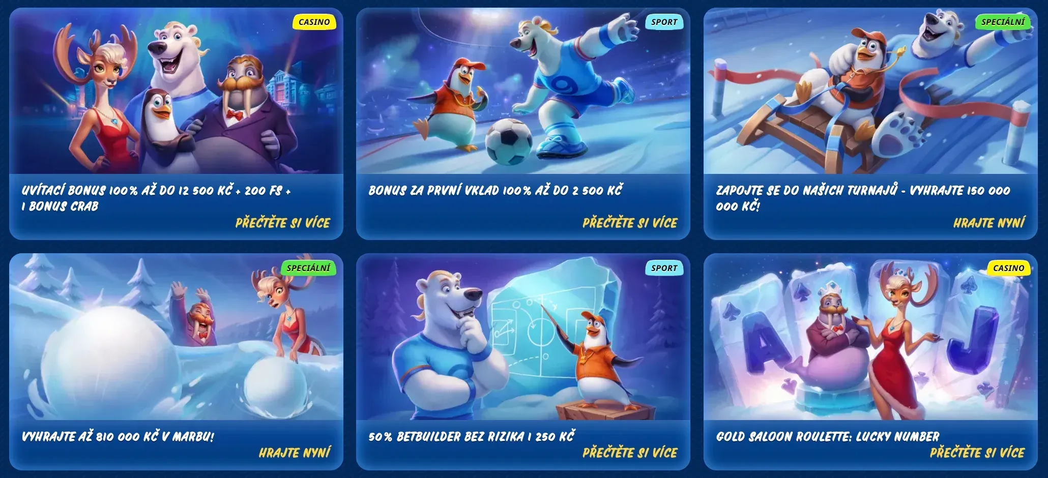 Propagace v SGcasino